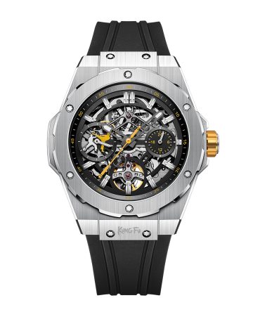 WM128 Skeleton Watch 42mm 7590A 5Bar Limited Edition Collaboration Series  Men's Automatic Watch