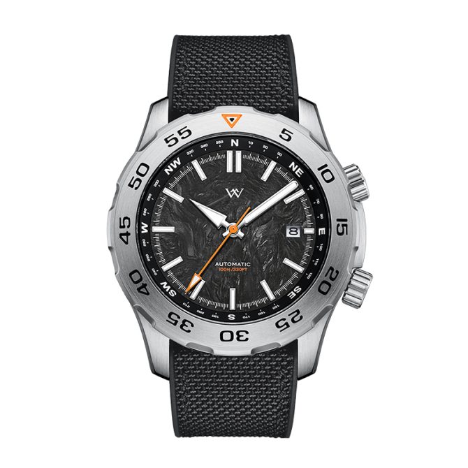 WM157 Military Watch 42mm MIYOTA8215 Dive/ Tactical Compass 10Bar Men's Automatic Watch - Image 9