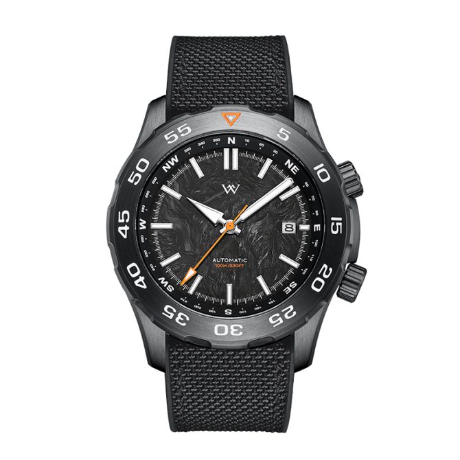 WM157 Military Watch 42mm MIYOTA8215 Dive/ Tactical Compass 10Bar Men's Automatic Watch - Image 3