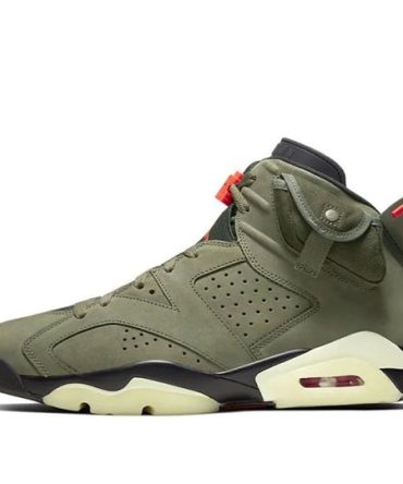 Travis Scott x Air Jordan 6 Retro 'Olive' CN1084-200