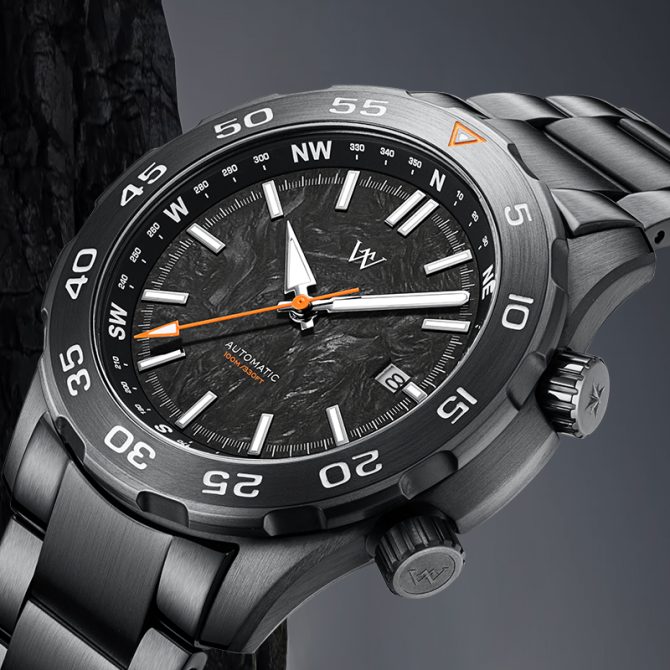 WM157 Military Watch 42mm MIYOTA8215 Dive/ Tactical Compass 10Bar Men's Automatic Watch - Image 4