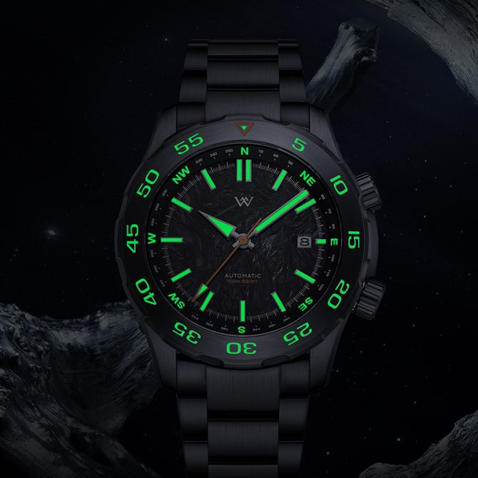 WM157 Military Watch 42mm MIYOTA8215 Dive/ Tactical Compass 10Bar Men's Automatic Watch - Image 6
