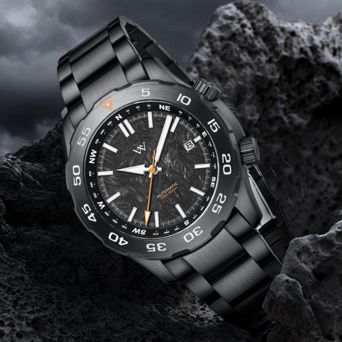 WM157 Military Watch 42mm MIYOTA8215 Dive/ Tactical Compass 10Bar Men's Automatic Watch - Image 7