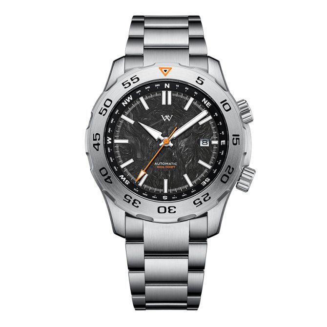 WM157 Military Watch 42mm MIYOTA8215 Dive/ Tactical Compass 10Bar Men's Automatic Watch - Image 2