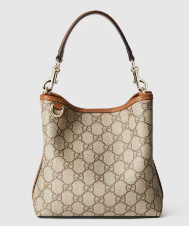 GG EMBLEM MINI BUCKET BAG