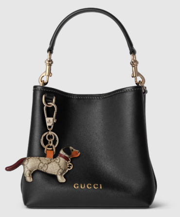 GG EMBLEM MINI BUCKET BAG