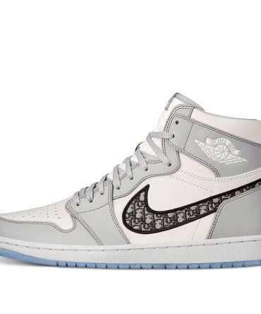 Dior x Air Jordan 1 High OG 'White Wolf Grey' CN8607-002
